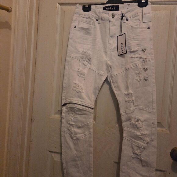 RUE 21 SKINNY ARC SUPREME FLEX JEANS 28X30 - Picture 1 of 6